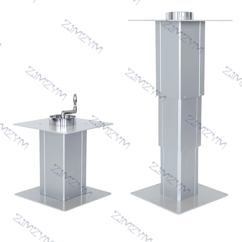 

Подъемный стол ручной, макс. 60 кг, подъемная платформа из алюминиевого сплава, 31-68 см для ручной регулировки высоты