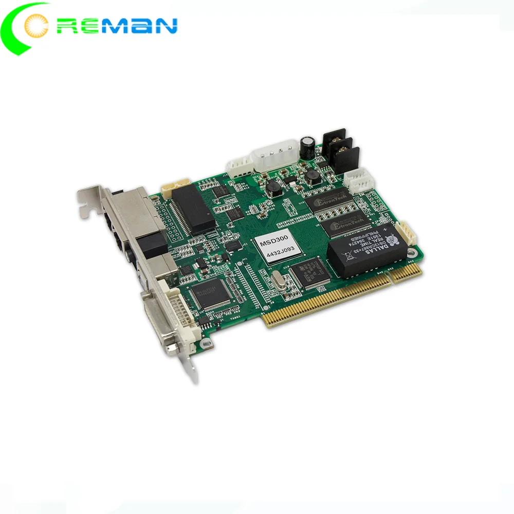 Оптовая цена полноцветный светодиодный дисплей отправляющая карта Novastar MSD300/DIV