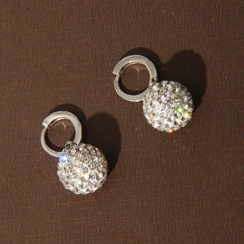 Новое поступление серьги с искусственными кристаллами для женщин корейские