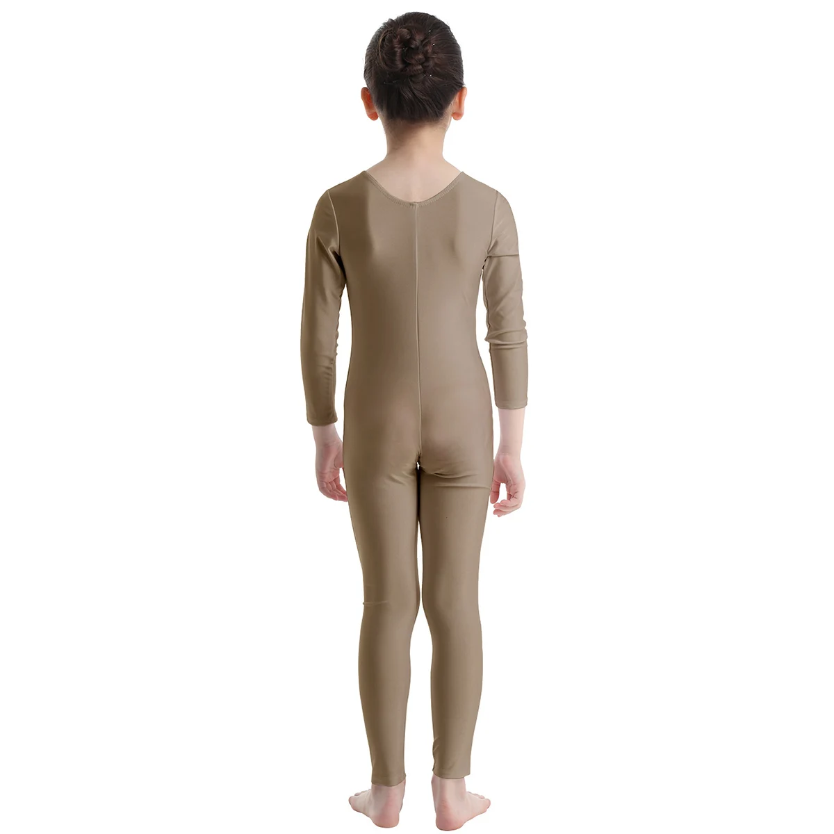 Детские балетные трико балерины для девочек зимние и гимнастические с длинными