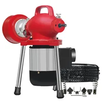 AC220V 2500W 400RPM Automatic Pipe Dredge Machine Electric Dredging Sewer Tools Clear bathroom Toilet Blockage Drain,J20079