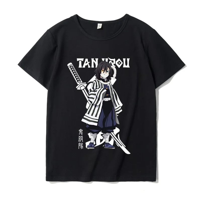

Hot Japanese Anime Demon Slayer Kimetsu No Yaiba T Shirt Men Kawaii Kids Boys Girls T-shirt Tanjirou Kamado Graphic Tees Female