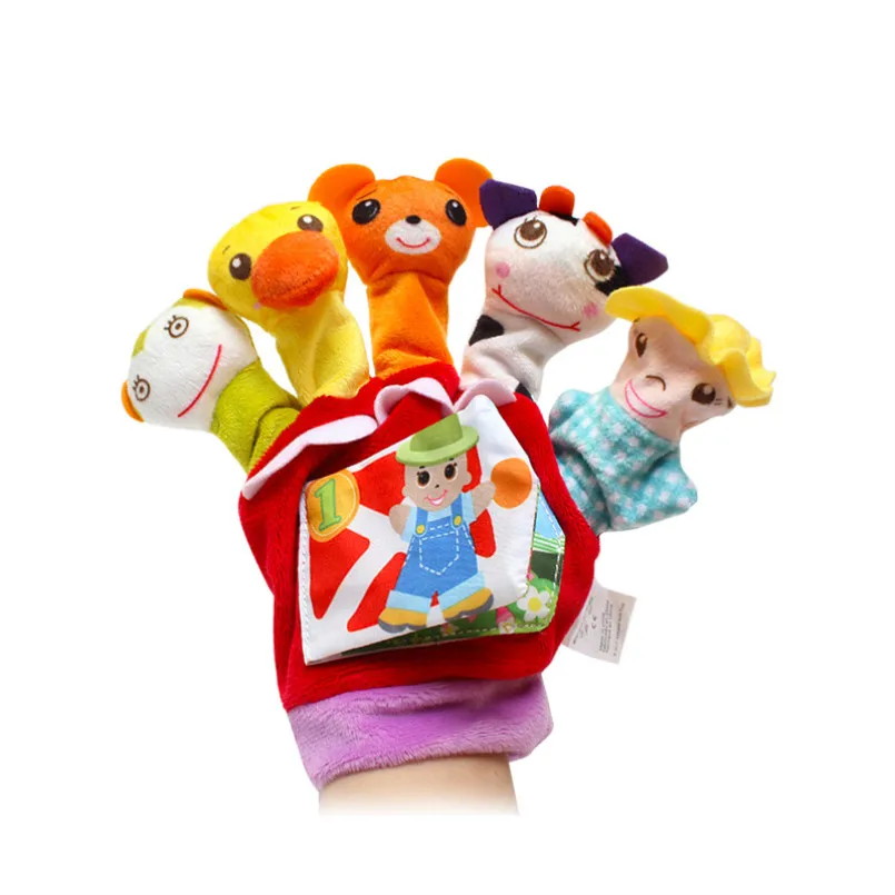 Farmer gloves Мягкие игрушки для малышей 0-12 месяцев, успокаивающее полотенце, спальное животное, одеяльце-полотенце, Обучающие погремушки для новорожденного ребенка, Мобильная игрушка для коляски - Цвет: Farmer gloves