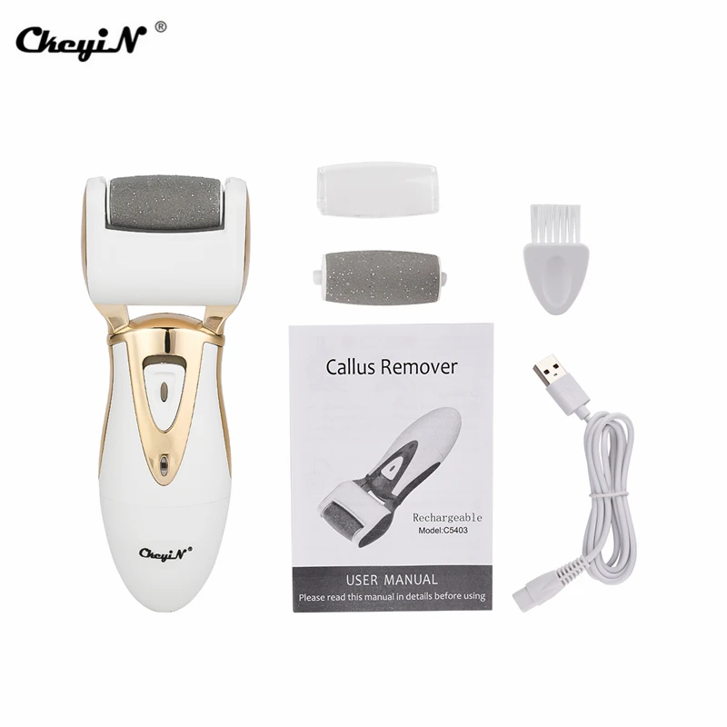 

CkeyiN Feet Dead Skin Remover Foot Care Tool Skin Care Feet Dead Dry Skin Removal Electric File Heel Cuticles Callus Remove