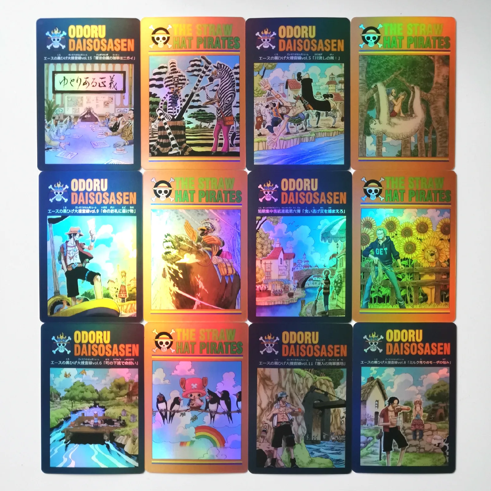 45 шт./компл. ONE PIECE Аниме-открытки Luffy игрушки коллекционные коллекции игр