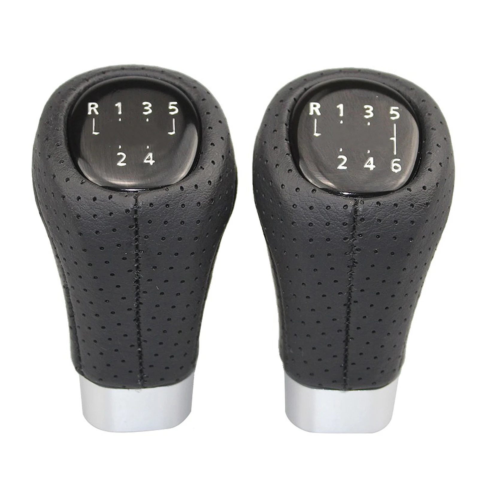 

Leather Gear Shift Knob for BMW Series 1 3 E34 E36 E38 E39 E46 E53 E60 E61 E63 E90 E92 E93 Accessories 5/6 Speed Shifter Head