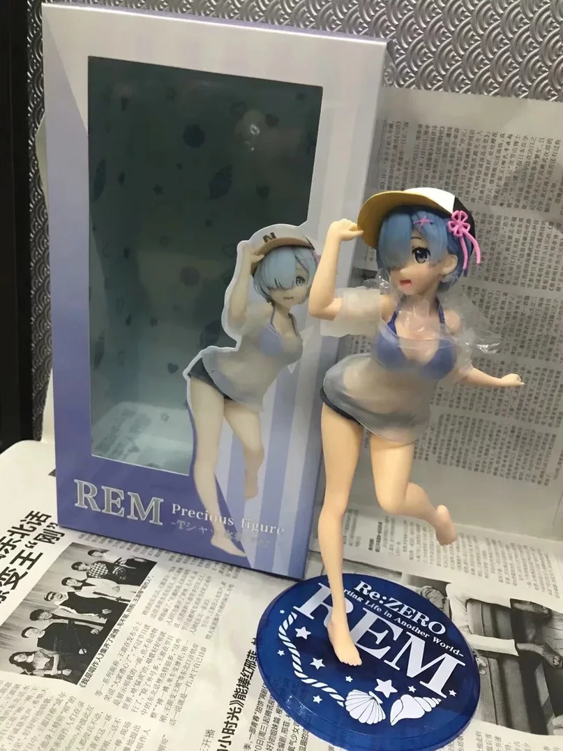 Японское аниме фигурка Rem из Re: Zero Start Life In other World купальная одежда для девушек
