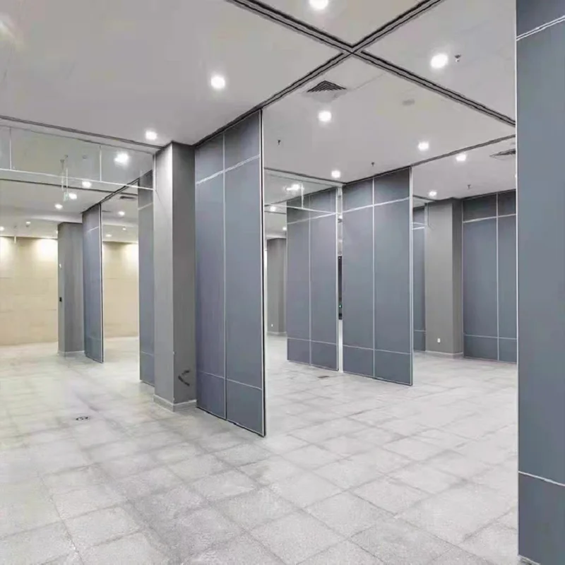 Складной дверной мобильный экран с электрической передвижной перегородкой для