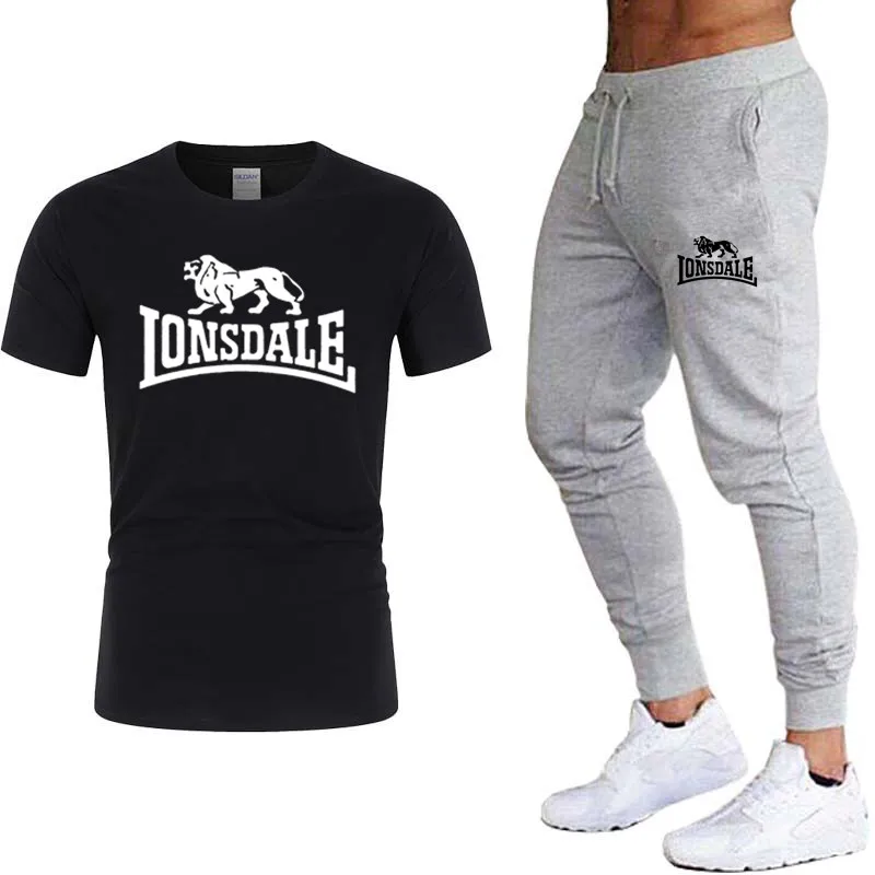 

2021 Classic Brand T-shirt Set Pure Cotton Leisure Sports Print Summer T-shirt Set Superb Workmanship Outing Couple Set
