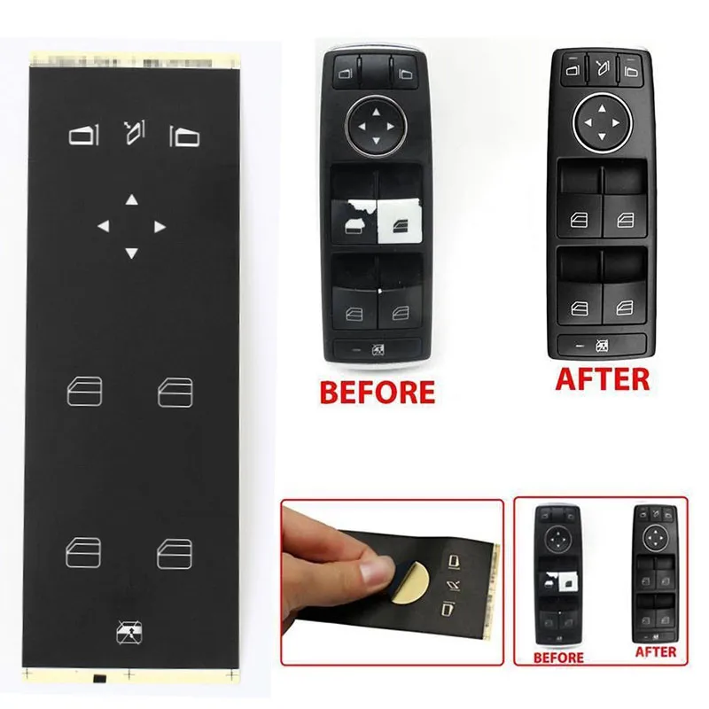

Decor Window Button Sticker Repair Replacement Accessory Decoration Useful