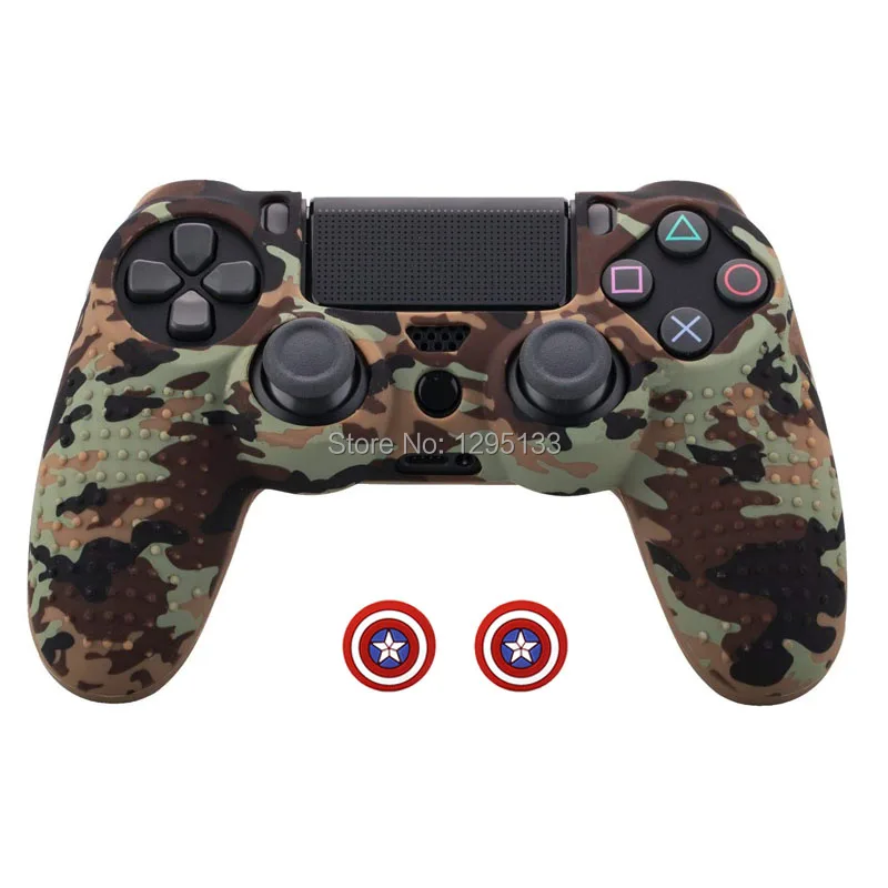 Аксессуары для PS4 Pro Playstation 4 Slim контроллер Dualshock чехол с шипами и силиконовыми