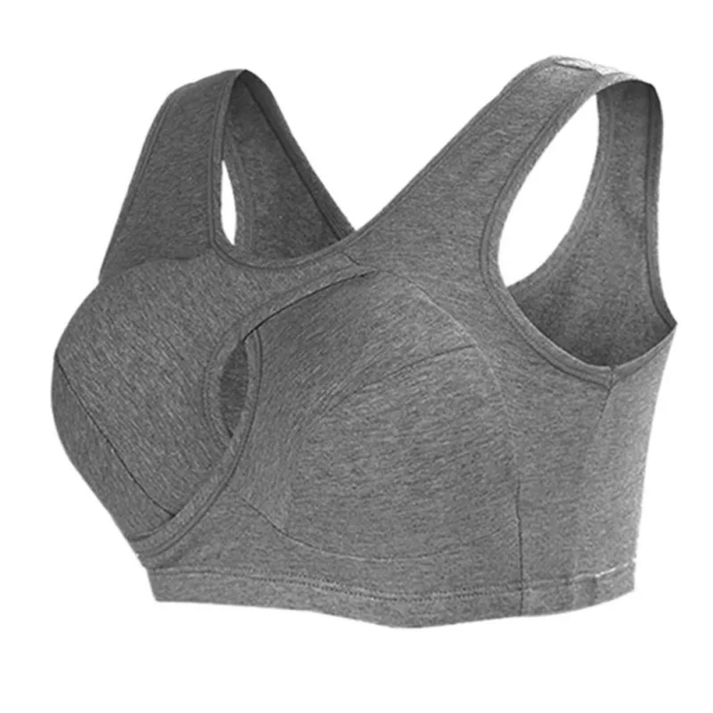 

2020 New Women Hollow Seamless Bra Wire Free Cotton Full Cup Solid Color Lingerie Anti-Lingt Breathable Fitness Bra Fashion Bras