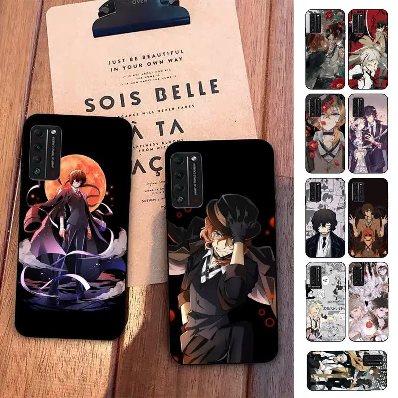 

LVTLV Japan Anime Bungou Stray Dogs Dazai Osamu Phone Case for Huawei Honor 10 i 8X C 5A 20 9 10 30 lite pro Voew 10 20 V30