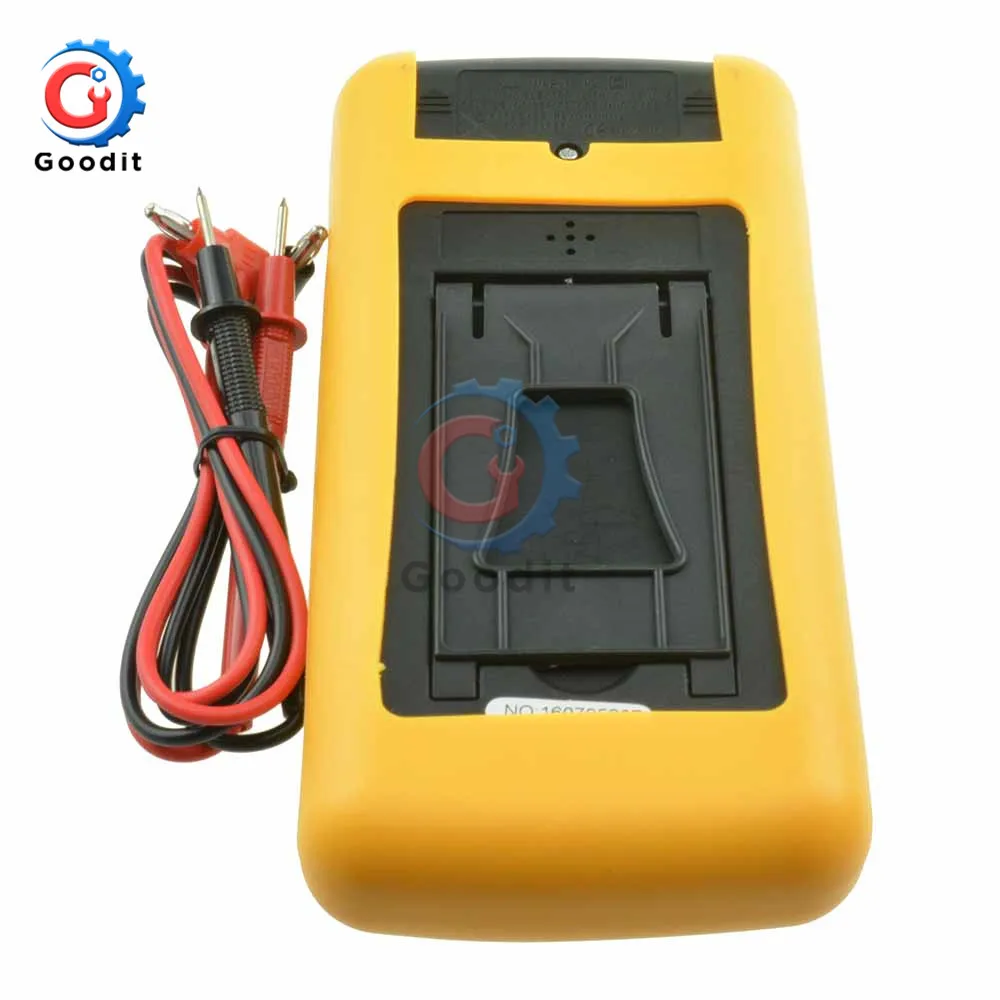 Цифровой мультиметр с ЖК дисплеем Электрический амперметр вольтметр измеритель