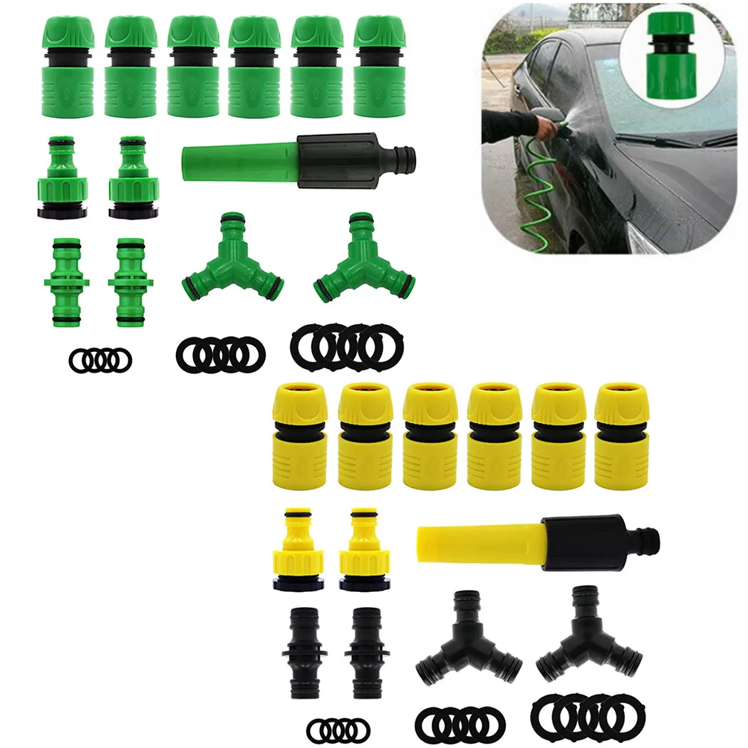 

ABS Connector Connector Set Connectors For Gardening Hose Hose Quick Brand New