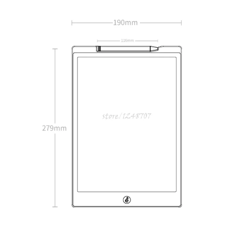 12in Youpin Wicue ЖК-планшет для рукописного ввода печатная цветная электронная доска