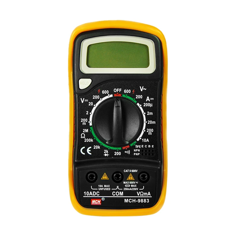 

Высокоточный мини-мультиметр постоянного тока 600 в C10A R2M Ом MCH-9883