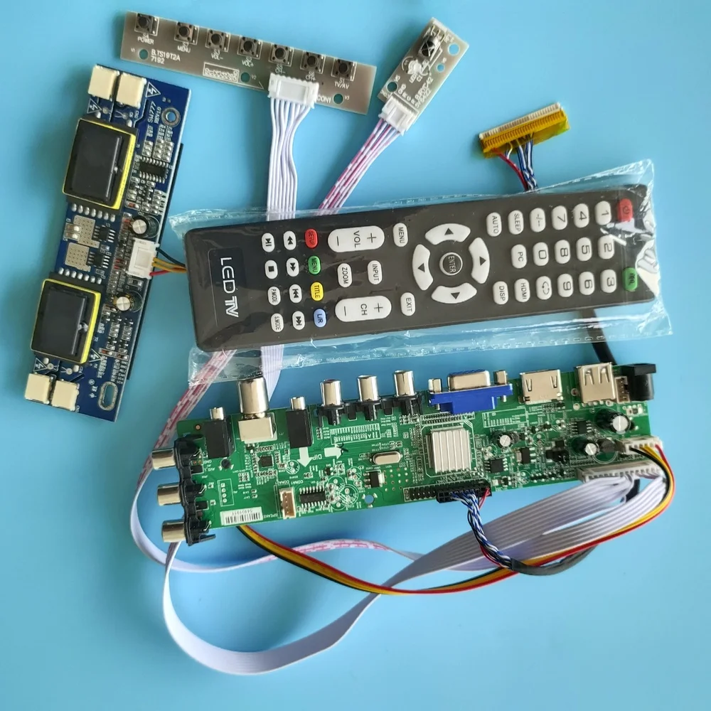 Набор для LM220WE1-TLF1/LM220WE1-TLC1 4 CCFL 30pin 1680X1050 пульт дистанционного ТВ USB цифровая ЖК-панель HDMI VGA плата контроллера DVB-T 22 Набор для LM220WE1-TLF1/LM220WE1-TLC1 4 CCFL 30pin 1680X1050 пульт дистанционного ТВ USB цифровая ЖК-панель HDMI VGA плата контроллера DVB-T 22