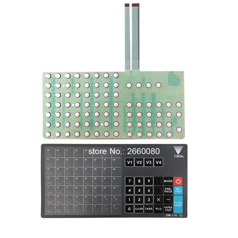 DIGI SM100 Sm110 клавиатура/верхний слой и Sm 100 схема для Digi 100PCS PLUS Электронные весы