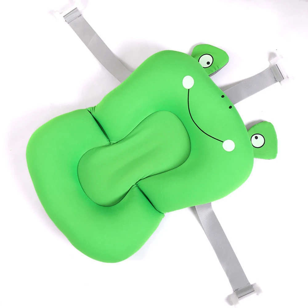 

Infant Baby Bath Pad Bathtub Newborn Safety Security Bath Seat Non-Slip Baby Shower Air Cushion Bed Babies Mat Support Portable