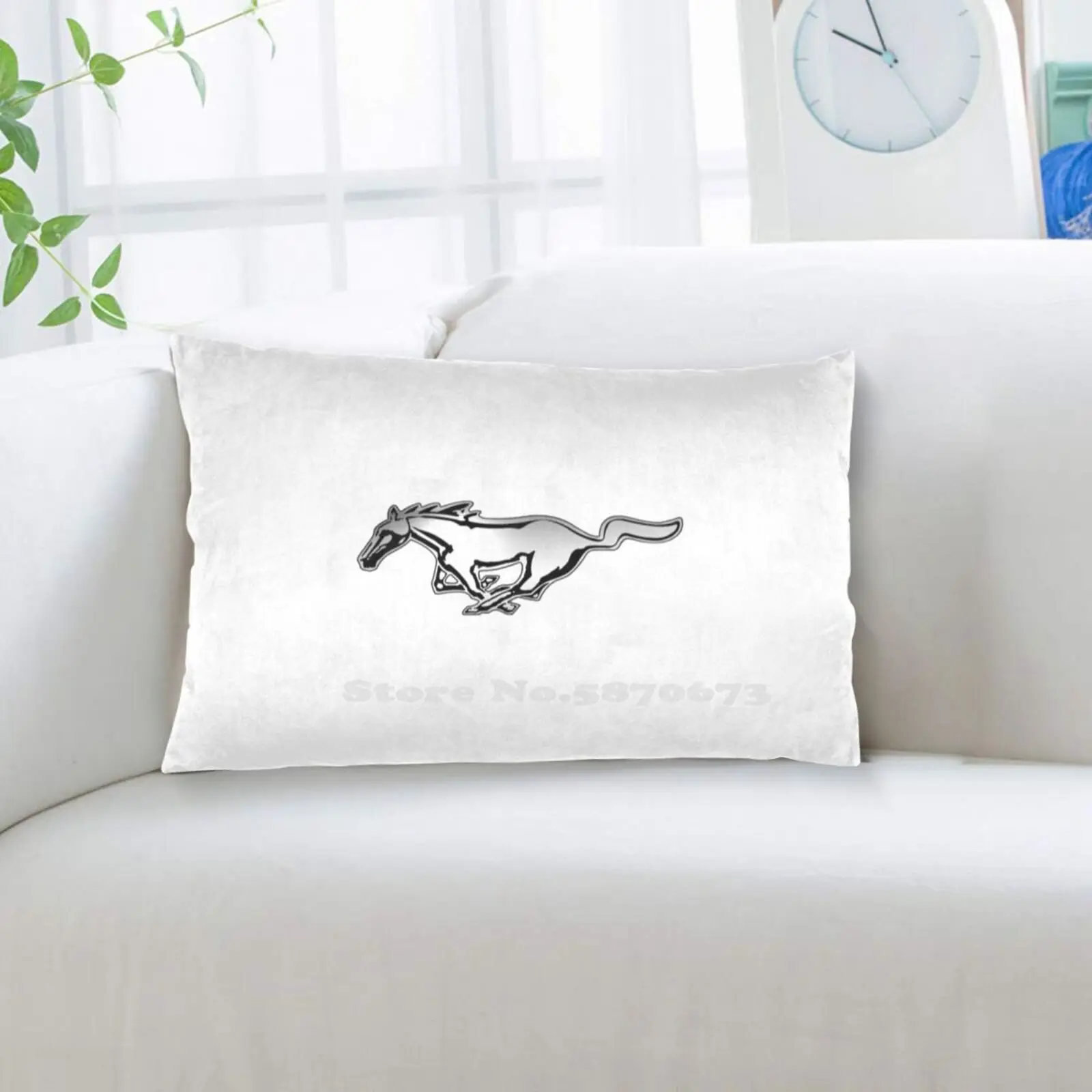 Декоративное постельное белье с логотипом накидка на подушку автомобиля