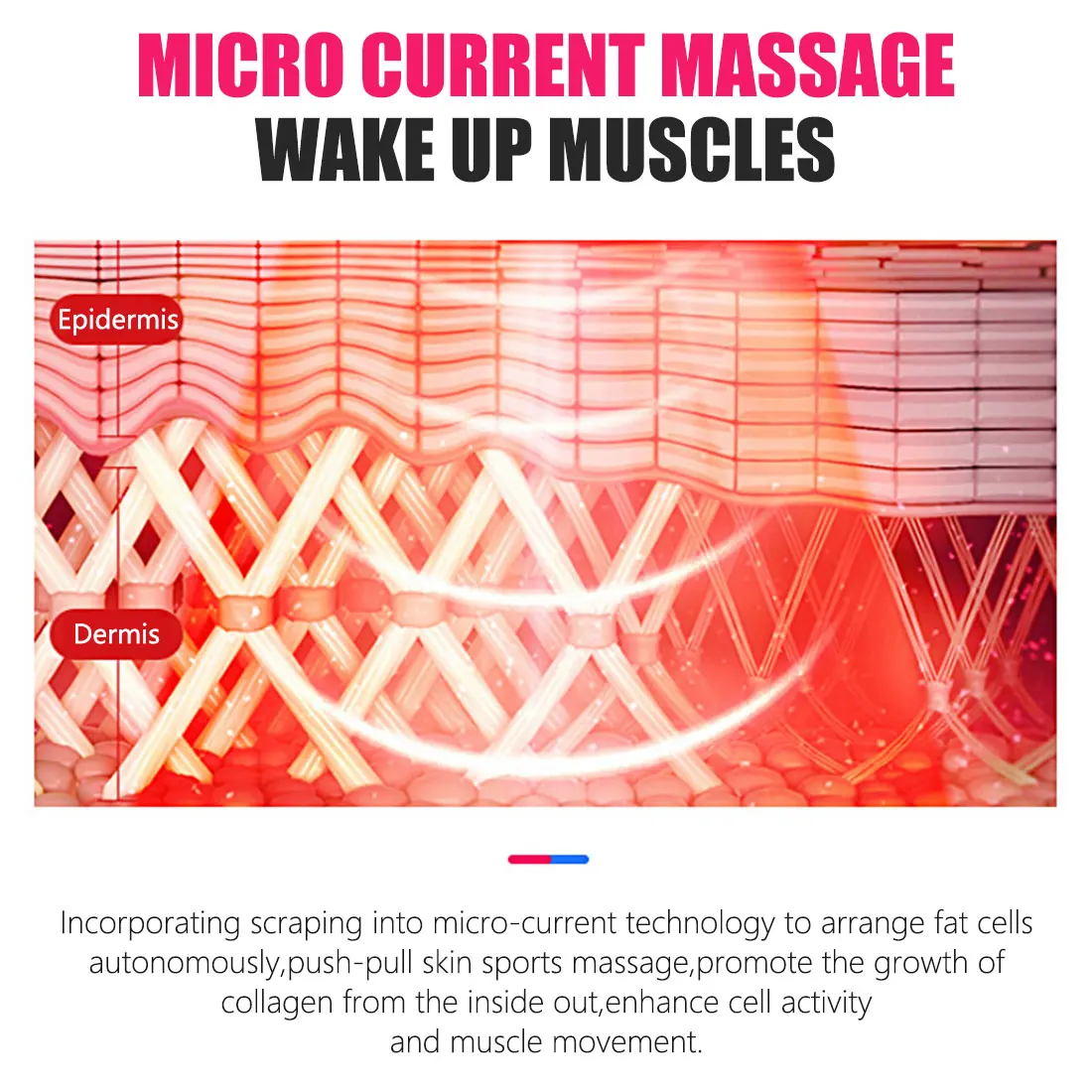 

Professional Micro Gua Sha face scraping massage tool s Multi-functional Facial massager beauty instrument skin care machine