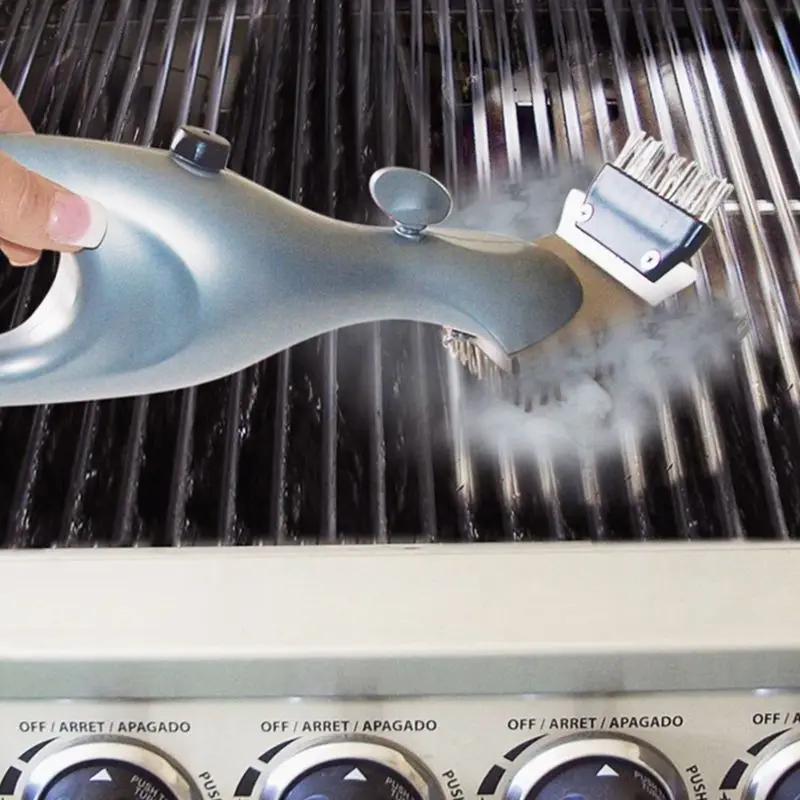 

Barbecue Grill Brush Stainless Steel Steam BBQ Grill Clean Cooking Oil Fume Stain Tool Water Brush Outdoor Grilling Bbq Tools