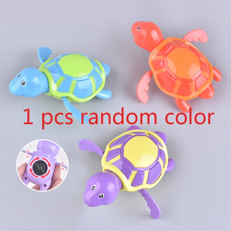 1pcs random color-17 1 шт. игрушки для купания в бассейне, Развивающие Игрушки для ванны для младенцев, детей, малышей, утка, крокодил, водяная игрушка - Цвет: 1pcs random color-17