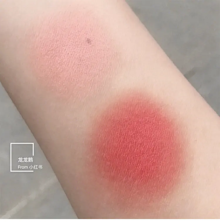 2 цвета Румяна для лица Палитра кремовый пигментированные румяна щек