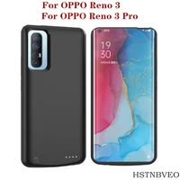hstnbveo portable battery charger cases for oppo reno 3 pro external power bank charging cover case for oppo reno 3 battery case