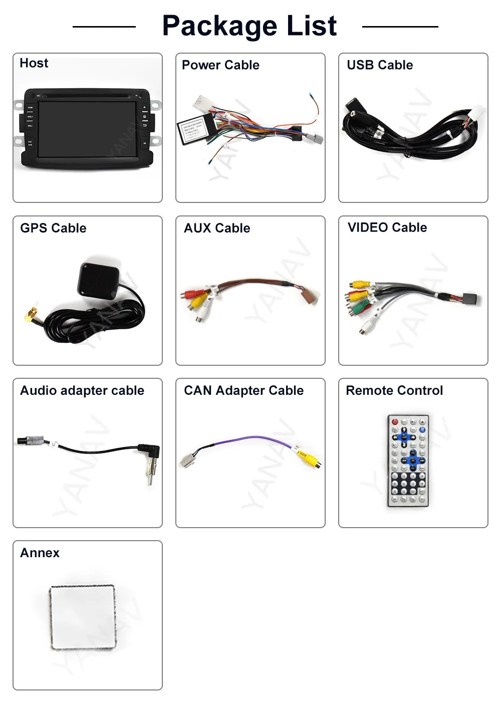 

Android 2 DIN Car Radio Stereo Receiver For-RENAULT Duster 2011-2017 HD Screen GPS Navigation Audio Video Multimedia MP3 Player