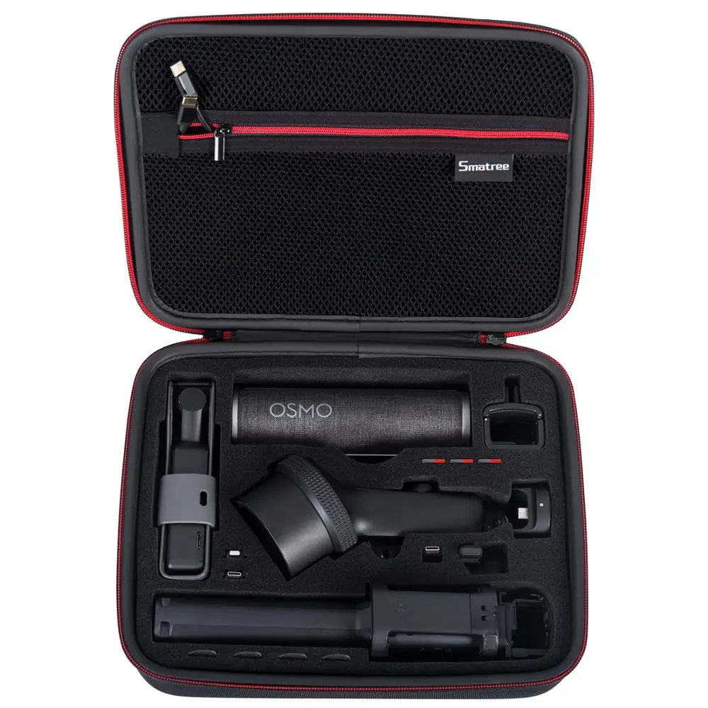 Жесткий большой чехол Smatree для DJI Osmo Pocket удлинитель карман OSMO водонепроницаемый и