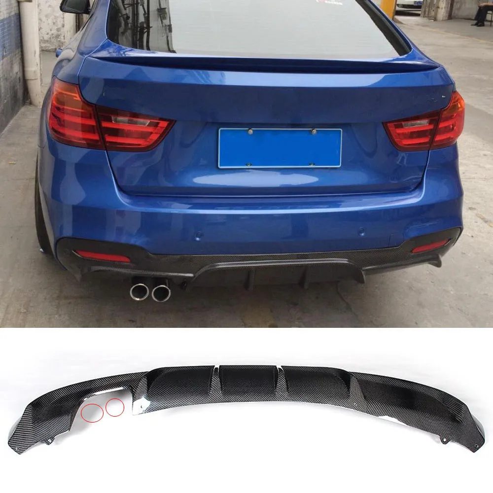 F34 GT диффузор заднего бампера из углеродного волокна для BMW 328i 330i 335i 340i M sport 4 двери