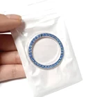 Автомобильные Стразы с одной кнопкой для украшения колец для Volkswagen POLO Tiguan Passat Golf EOS Scirocco Bora Lavi