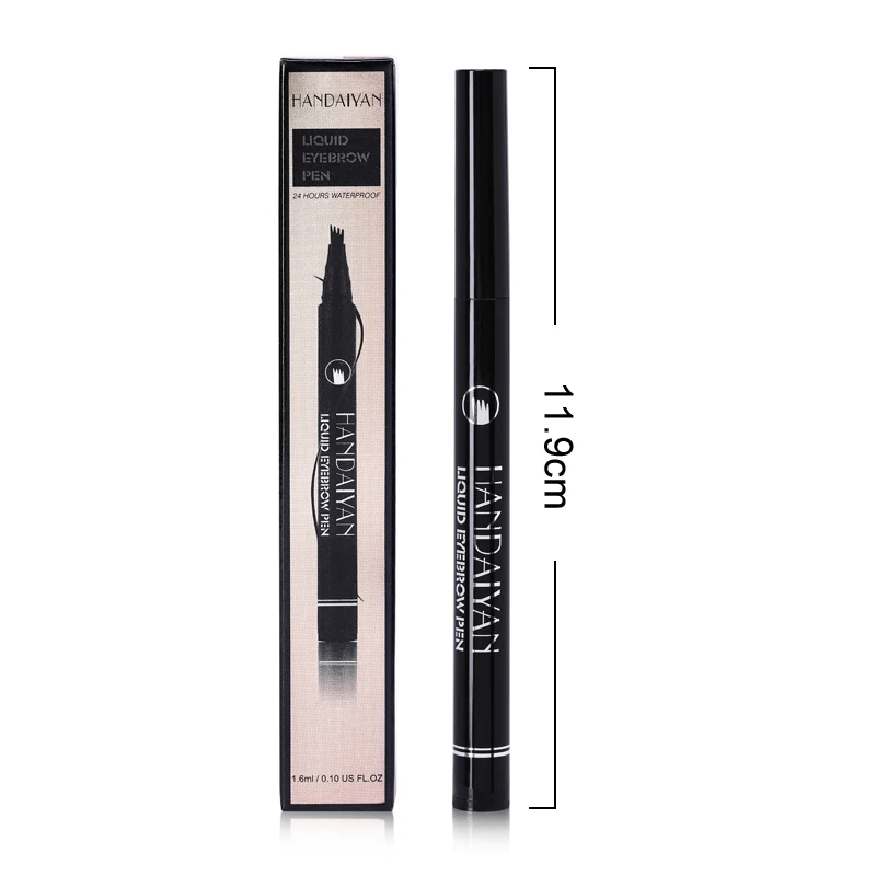 

Waterproof Eyebrow Pen Natural Long Lasting Four-claw Eye Brow Tint Makeup Liquid Eyebrow Tattoo Pen crayon Cosmetics