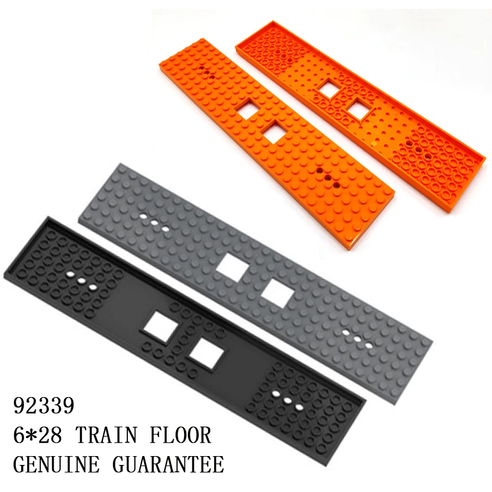 Базовая пластина MOC для поезда грузовика 6x28 детали строительных блоков