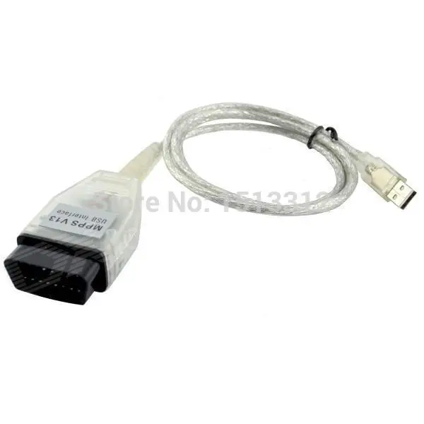 OBDII MPPS V13 чип Тюнинг флэш автомобильный диагностический кабель Бесплатная