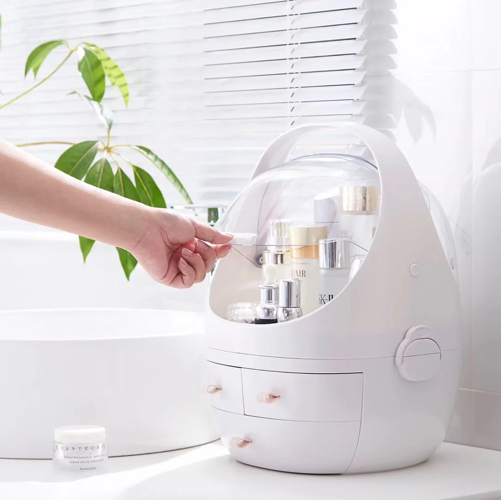 Макияж портативная косметическая коробка для хранения ящик Рабочий стол