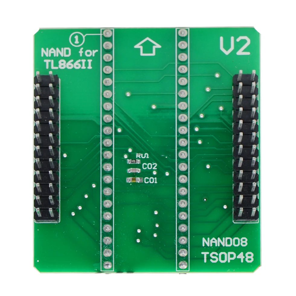 Оригинальная фиксированная плата адаптера NAND TSOP48 V2 для XGecu TL866II Plus универсальный