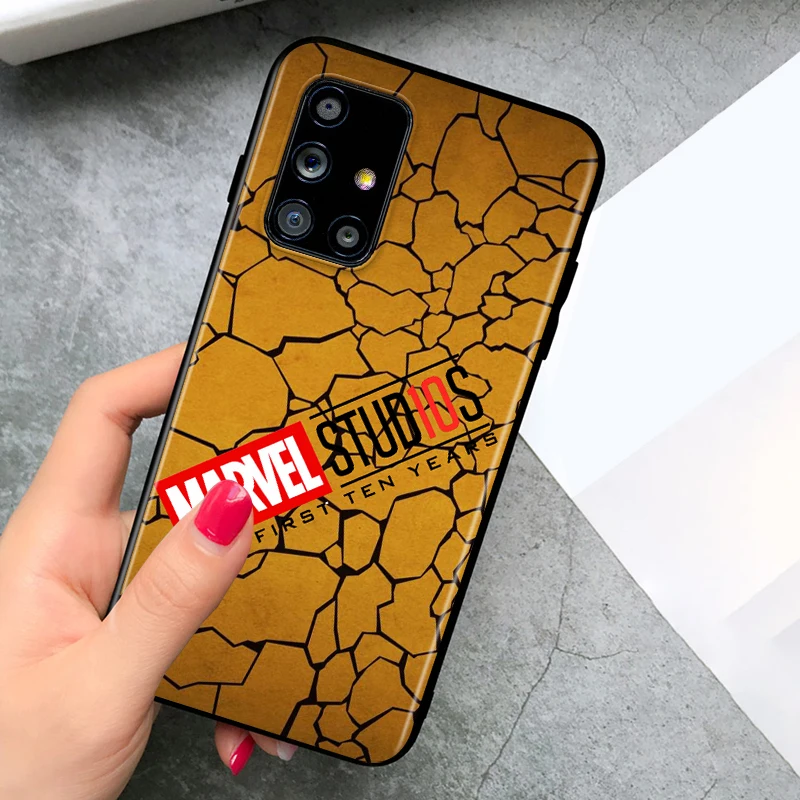 

Marvel Hero Comic Fashion for Xiaomi Mi 11 10T 10i Note 10 Ultra 9 8 Lite Pro SE Black Phone Case