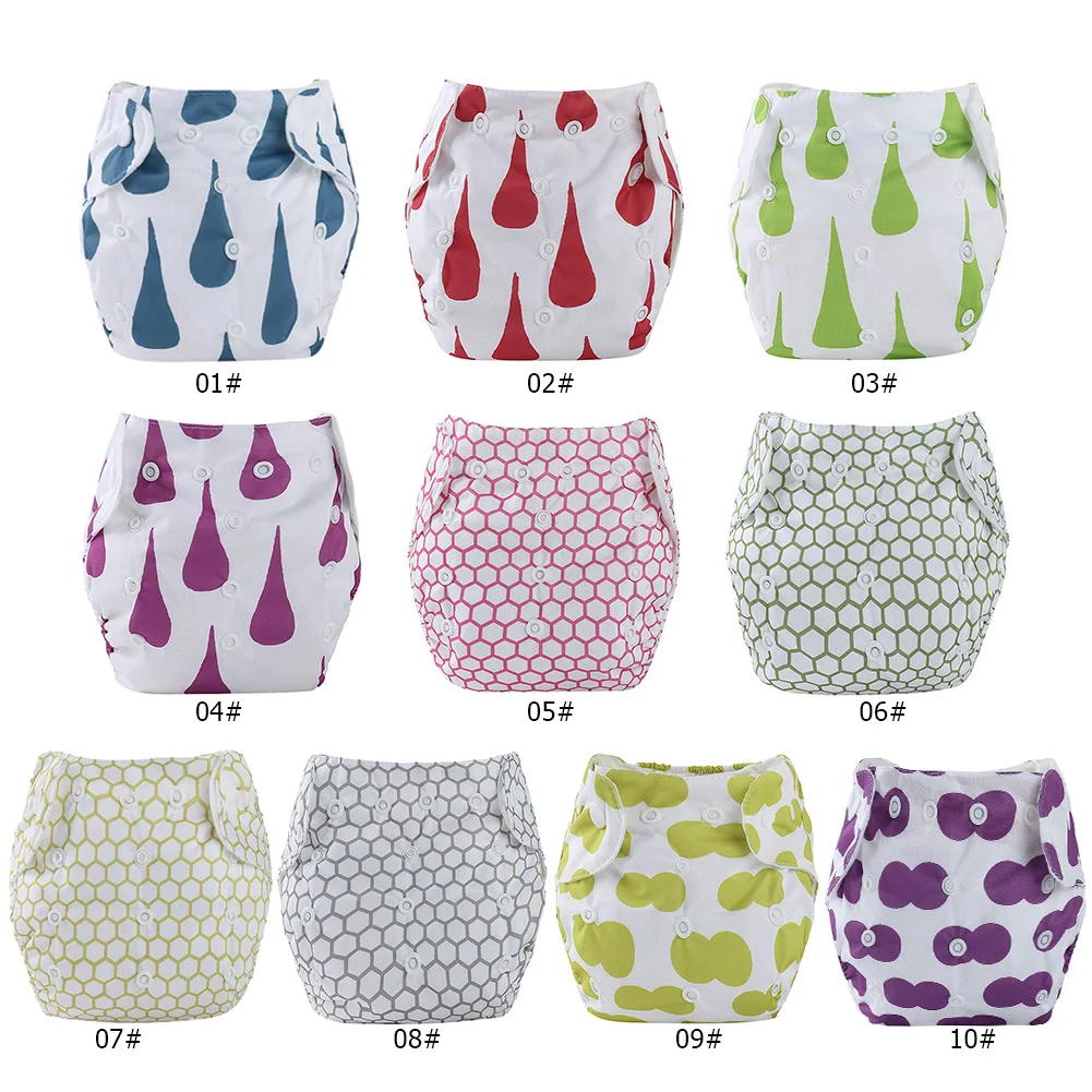 

Baby Training Pants Panties Reusable Cloth Diapers Washable Adjustable Nappies for Household Babies Toilet Decoration