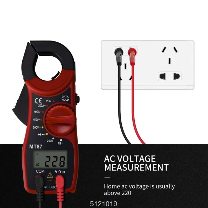 Фото MT87 LCD Digital Clamp Meter Multimeter AC/DC Ammeter Voltmeter Resistance Test Dropshipping Инструменты MT87 LCD Digital Clamp Meter Multimeter AC/DC Ammeter Voltmeter Resistance Test Dropshipping Инструменты