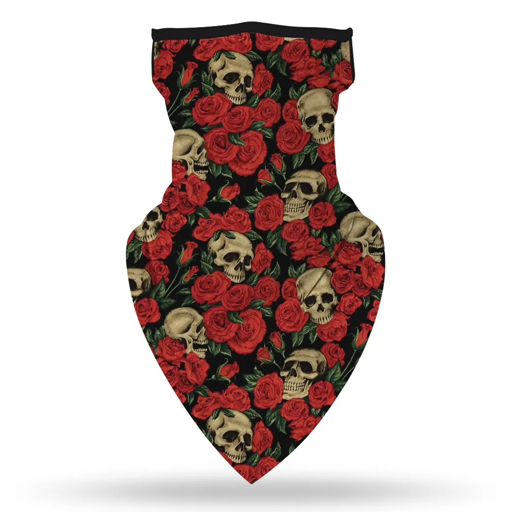 Шарф-бабочка маска для лица бандана Хэллоуин | Тематическая одежда и униформа