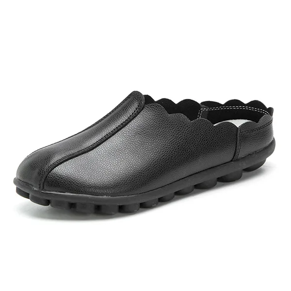 

2021 summer flip-flop sandals with low heels for middle-aged and elderly women