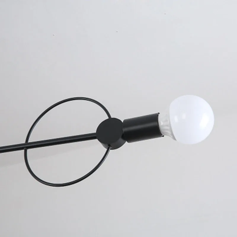 

Modern geometric art LED pendant lights lamp Nodic line Hanginglamp industiral home decor metal kitchen Lighting fixtures