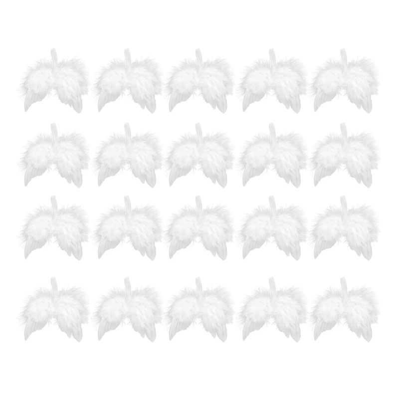 

20 шт. женские туфли с отделкой белыми перьями, крыло висячие украшения для DIY Мечта Ловушки для ремесло, свадьбы, праздника, оптовые продажи ...