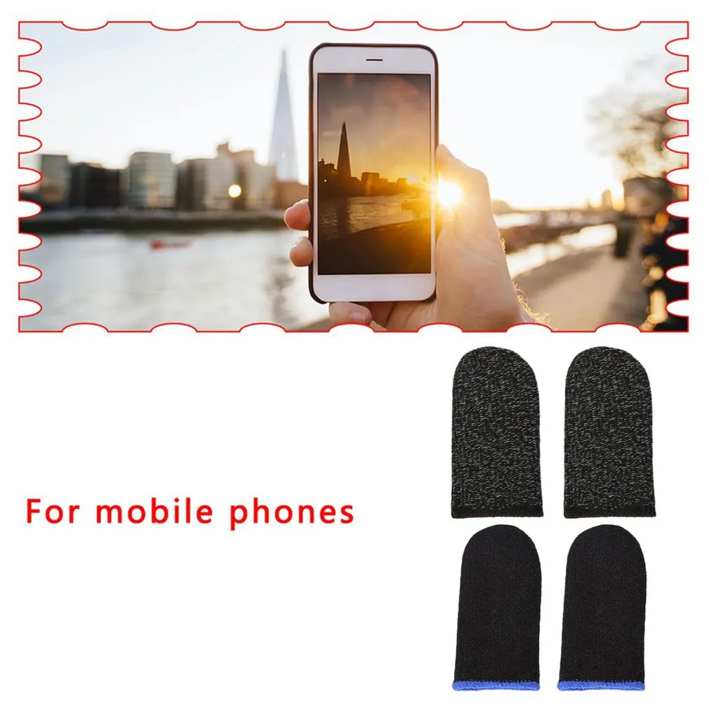 

Game Finger Cots Mobile Game Touch Screen Ultra-Thin Breathable Non-Slip Anti-Sweat And Anti-Fingerprint Finger Cots
