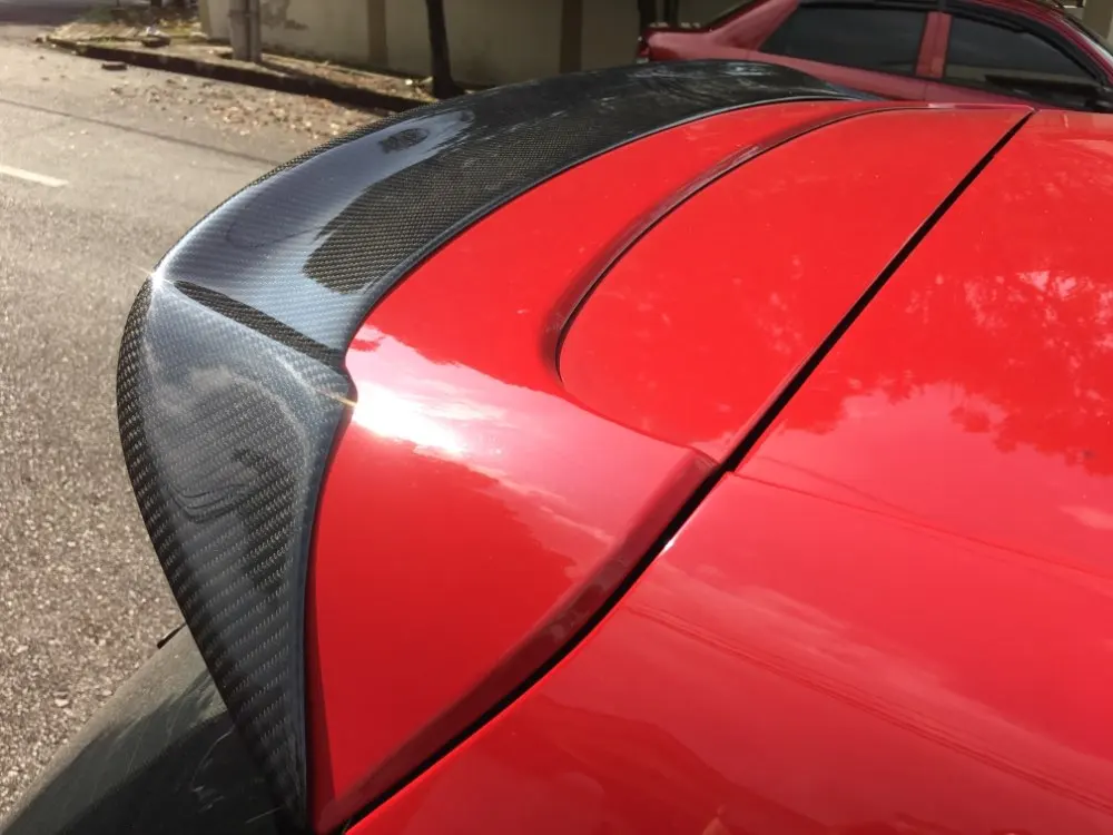 

Carbon fiber Rear Roof Spoiler Wing for Volkswagen VW Golf 6 VI MK6 GTI R20 FRP Rear Spoiler 2010-2013 R Style Non For Standard
