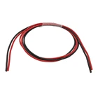 Силиконовый кабель 16 AWG 2 шт.Лот, гибкий медный провод из мягкого силикона с термостойкостью, для радиоуправляемых моделей, 1 м, черный + 1 м, красный