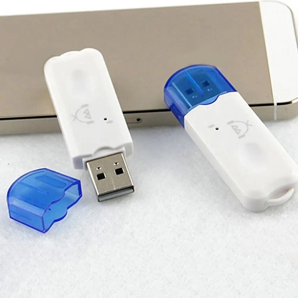 

Auto Car Wireless USB Bluetooth Adapter Music + Call Audio Receiver Handsfree